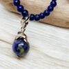 Kette - Lapislazuli Delfin